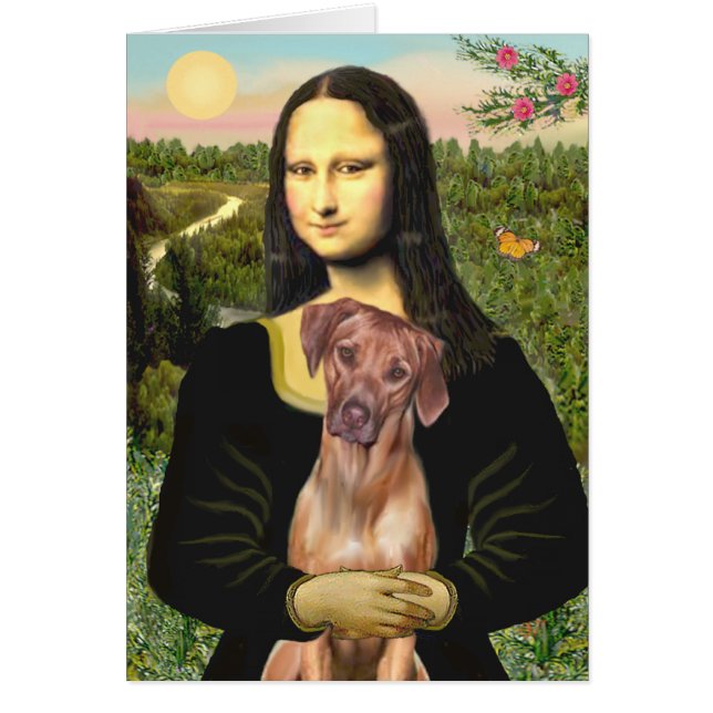 RhodesianRidgeback 1 - Mona Lisa (Front)