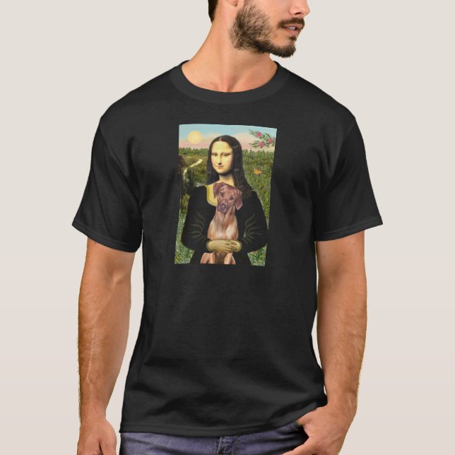 RhodesianRidgeback 1 - Mona Lisa T-Shirt (Front)