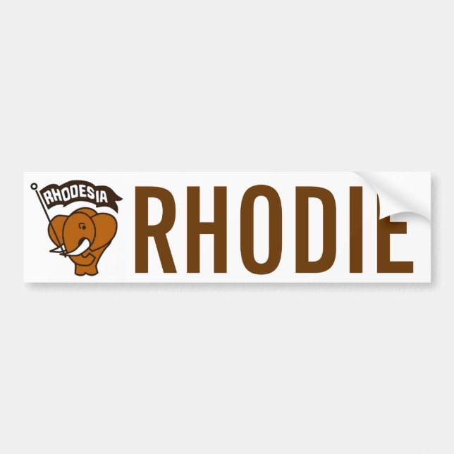 RHODIE BUMPER STICKER (Front)