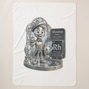 Rhodium character from the ATOMIVRA™ Sherpa Blanket