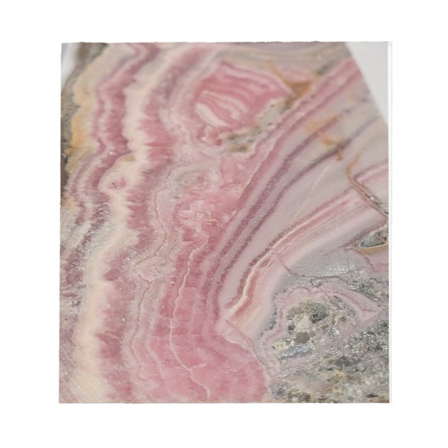 Rhodochrosite Print Notepad (Front)