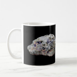 Rhodochrosite Pyrite Fluorite Tourmaline Mug