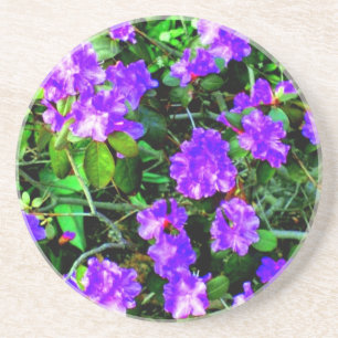 Rhododendron Abstract Coaster