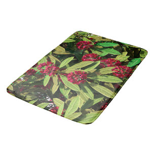 Rhododendron Bloom Bath Mat