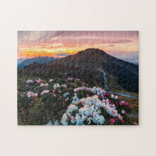 Rhododendron Blooming   Taroko National Park Jigsaw Puzzle