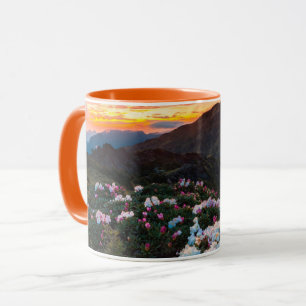 Rhododendron Blooming   Taroko National Park Mug