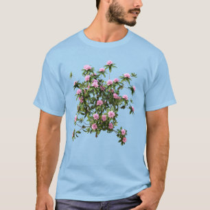 Rhododendron Botanical Flower T-Shirt