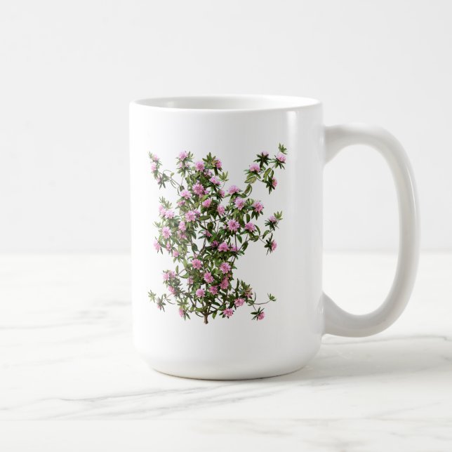 Rhododendron Flowers Coffee Mug (Right)