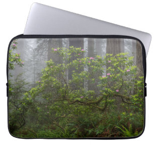 Rhododendron in Redwood National Park California Laptop Sleeve