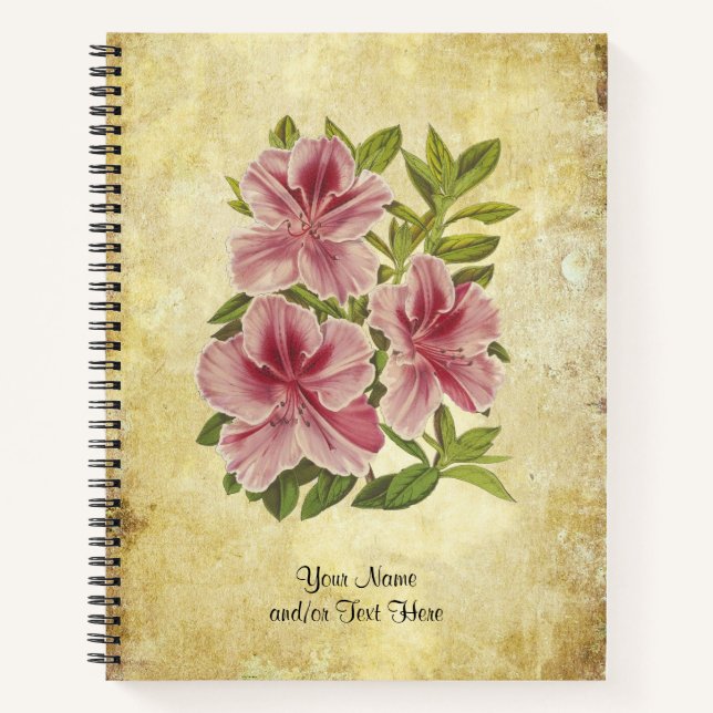 Rhododendron Notebook (Front)