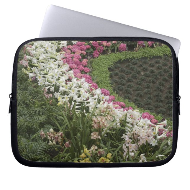 Rhododendron (Rhododendron catawbiense) Heath Laptop Sleeve (Front)