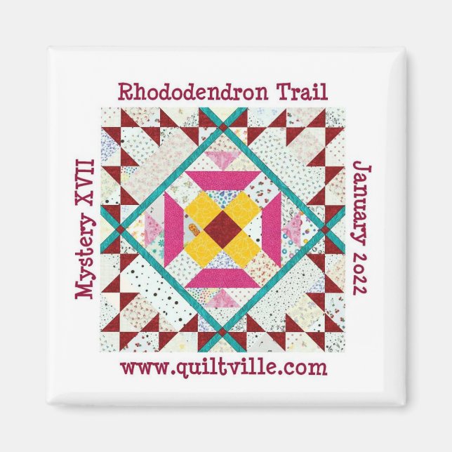 Rhododendron Trail magnet (Front)