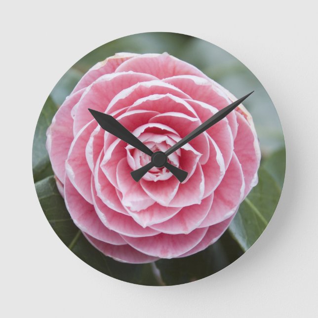 Rhododendron Wall Clock (Front)