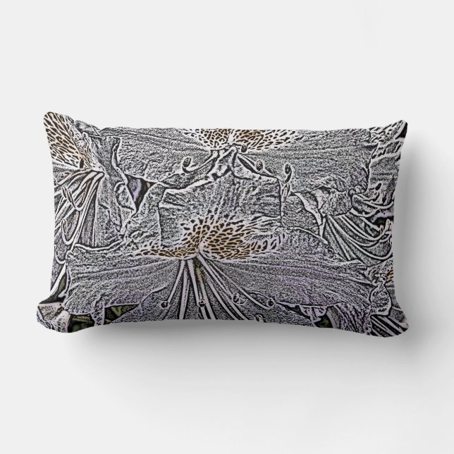RHODODENDRONS LUMBAR CUSHION (Front)