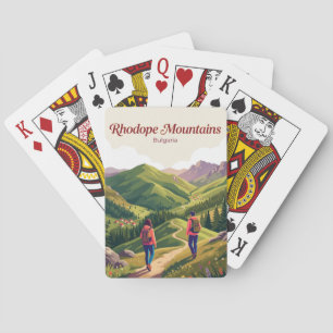Rhodope Mountains Bulgaria Playing Cards