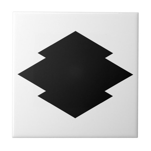 Rhombic pine bark tile (Front)