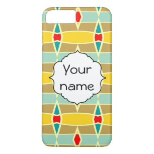 Rhombus and other shapes pattern iPhone 8 plus/7 plus case