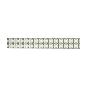 Rhombus Colour Combination 3 Wrap Around Label