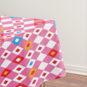 Rhombus Pattern Tablecloth