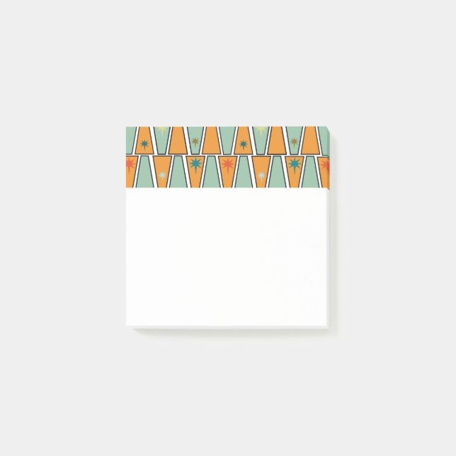 Rhombuses with Starbursts  Post-it Notes (Front)
