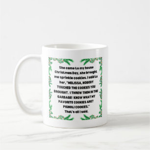 RHONJ Bravo CHRISTMAS SPRINKLE COOKIE Teresa Coffee Mug