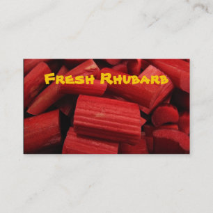 Rhubarb Business Card