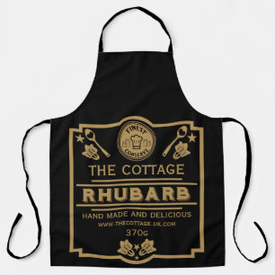 Rhubarb Conserve Maker Apron