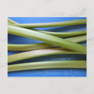Rhubarb Postcard