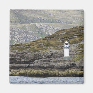 Rhue Lighthouse Along The Coast Magnet