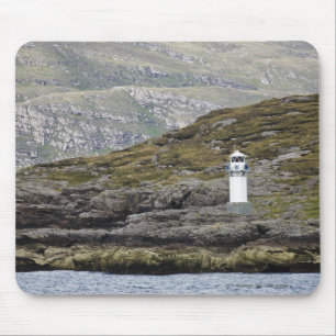 Rhue Lighthouse Along The Coast Mouse Pad