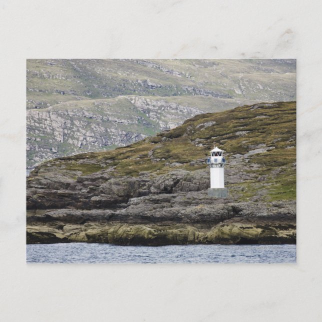 Rhue Lighthouse Along The Coast Postcard (Front)