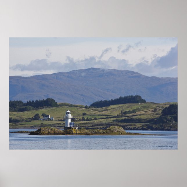 Rhue Lighthouse Poster (Front)