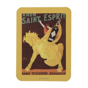 Rhum Saint Esprit - Andre Teissedre Promo Magnet