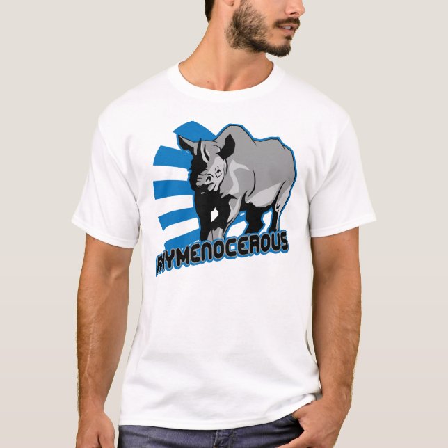 rhymenocerous hiphopapotamus T-Shirt (Front)