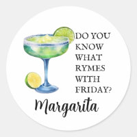 Rhymes with Friday Margarita
