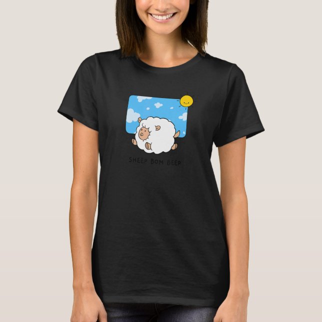Rhyming Baby Sheep Sunny Kids Farm Animals Zoo Jun T-Shirt (Front)
