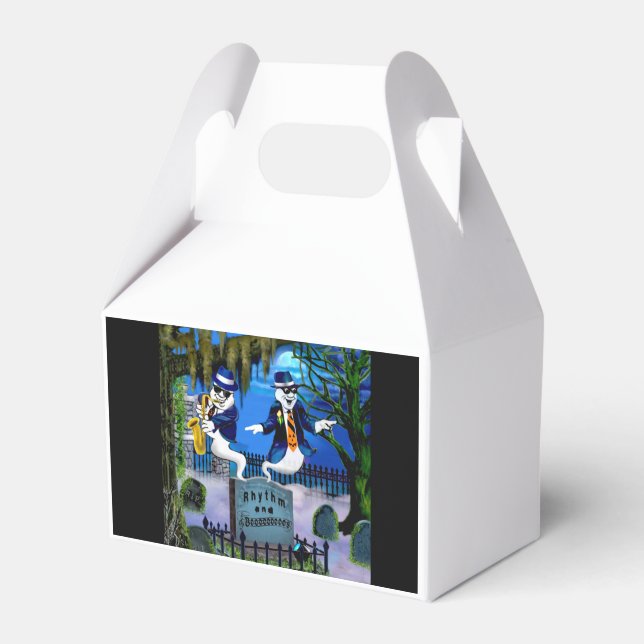 RHYTHM AND BOOOS FAVOUR BOX (Front Side)