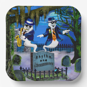 Rhythm and Booos Paper Plate