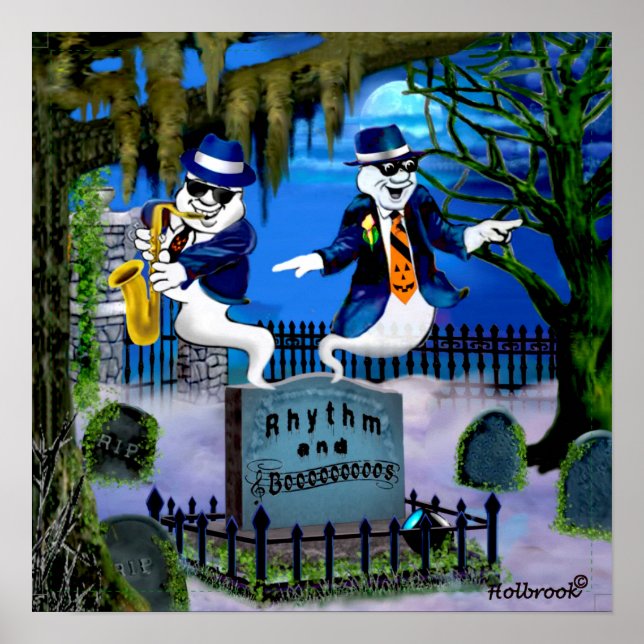 RHYTHM AND BOOOS POSTER (Front)