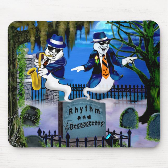 RHYTHM & BOOOS MOUSE PAD (Front)