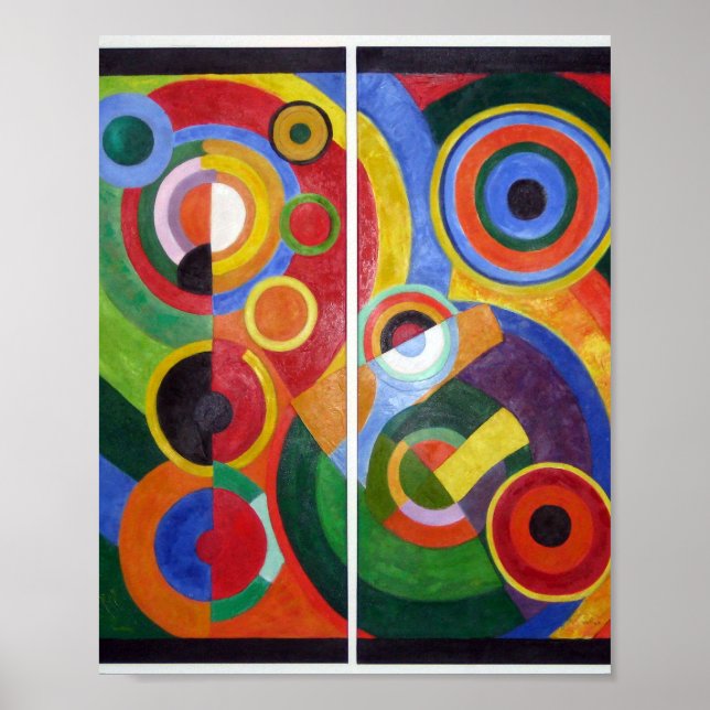 Rhythm by Robert Delaunay Poster (Front)