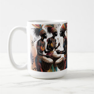 ✨Rhythm Drum Music Artistic Design Coffee Mug