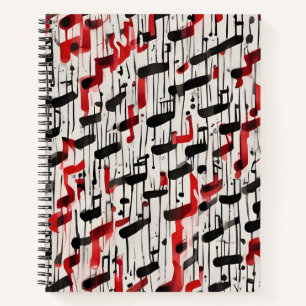 Rhythm in Contrast Notebook
