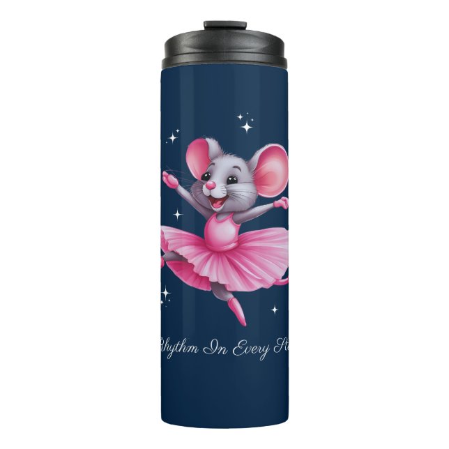 Rhythm In Every Step Thermal Tumbler (Front)