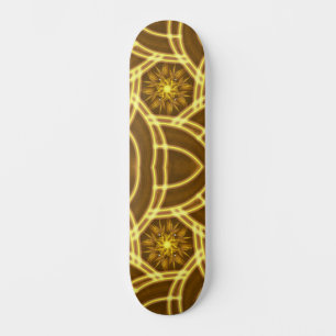 Rhythm in Gold Skateboard