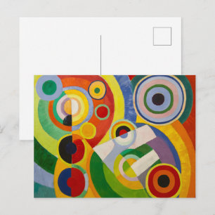 Rhythm, Joy of Life Robert Delaunay Postcard