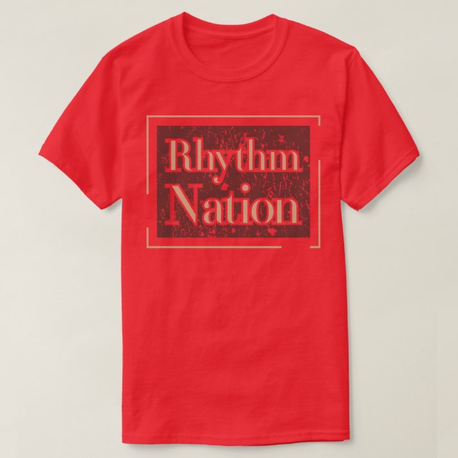 Rhythm Nation T-Shirt (Design Front)