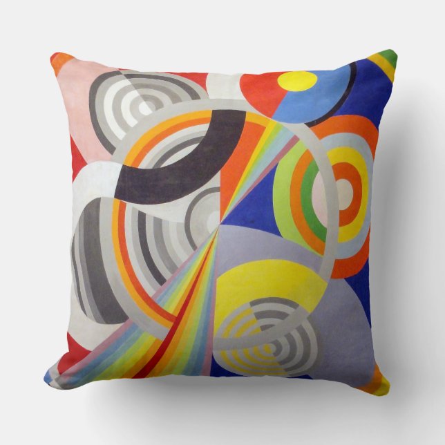Rhythm (No 1) and Joy | Robert Delaunay |  Cushion (Front)