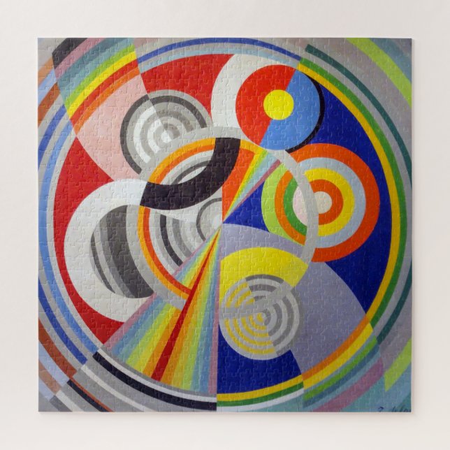 Rhythm No 1 | Robert Delaunay | Jigsaw Puzzle (Vertical)