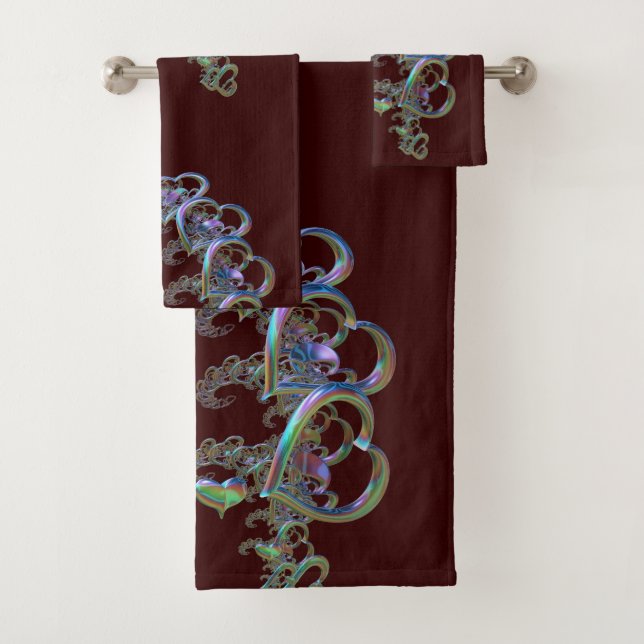 Rhythm of the Heart Bath Towel Set (Insitu)